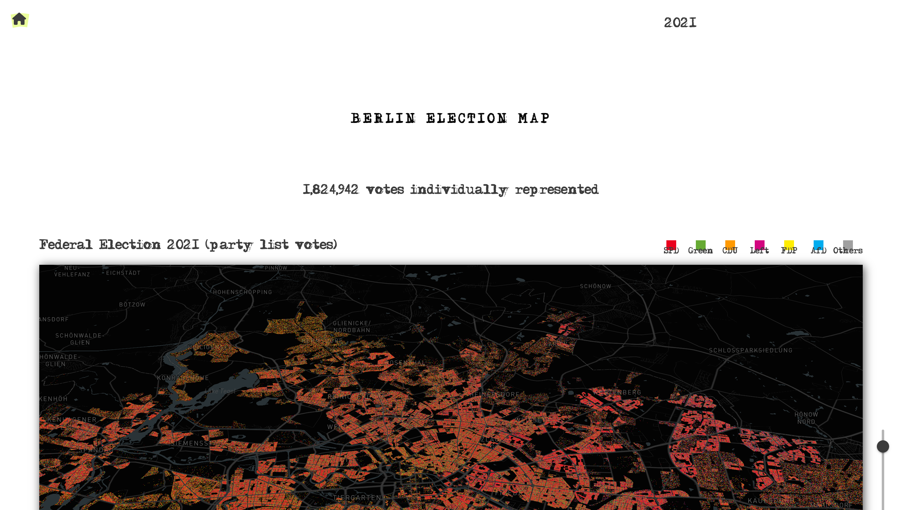 Berlin Election Map